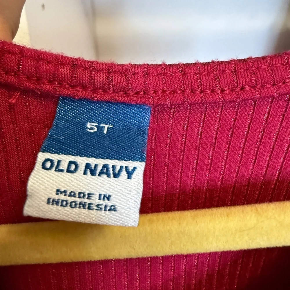 Old Navy Vibrant Red Kids Dress Size 5